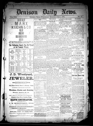 Denison Daily News. (Denison, Tex.), Vol. 8, No. 86, Ed. 1 Wednesday, June 2, 1880