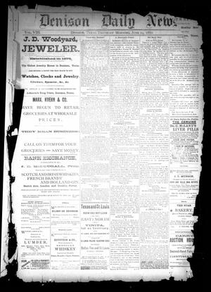 Denison Daily News. (Denison, Tex.), Vol. 8, No. [105], Ed. 1 Thursday, June 24, 1880