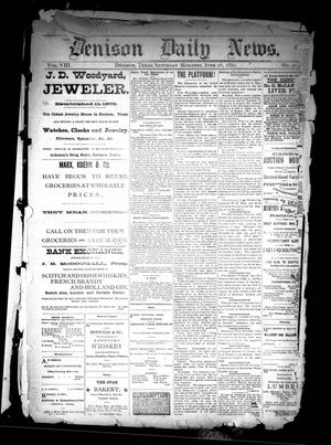 Denison Daily News. (Denison, Tex.), Vol. 8, No. [107], Ed. 1 Saturday, June 26, 1880