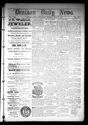 Denison Daily News. (Denison, Tex.), Vol. 8, No. 128, Ed. 1 Wednesday, July 21, 1880