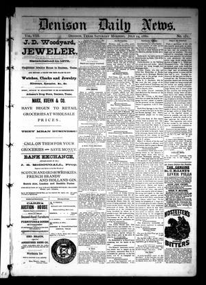 Denison Daily News. (Denison, Tex.), Vol. 8, No. 131, Ed. 1 Saturday, July 24, 1880