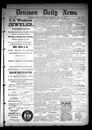 Denison Daily News. (Denison, Tex.), Vol. 8, No. 134, Ed. 1 Wednesday, July 28, 1880