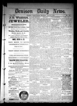 Denison Daily News. (Denison, Tex.), Vol. 8, No. 136, Ed. 1 Friday, July 30, 1880