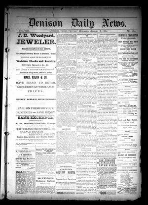 Denison Daily News. (Denison, Tex.), Vol. 8, No. 139, Ed. 1 Tuesday, August 3, 1880
