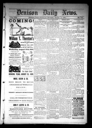 Denison Daily News. (Denison, Tex.), Vol. 8, No. 155, Ed. 1 Saturday, August 21, 1880