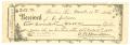 Primary view of [Receipt to Simon from C.B. Breedlove, 1886]