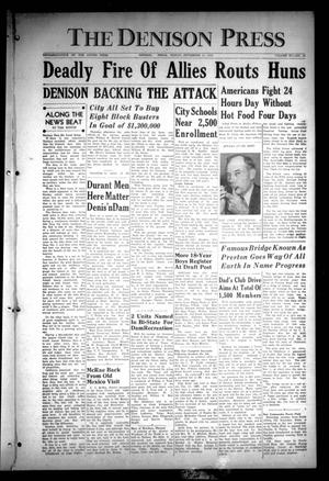 The Denison Press (Denison, Tex.), Vol. 15, No. 13, Ed. 1 Friday, September 17, 1943