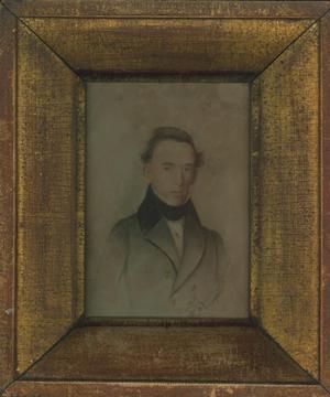 Primary view of object titled 'Portrait of Noah T. Byars'.