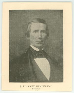 Portrait of J. Pinkney Henderson