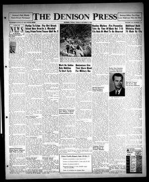Primary view of object titled 'The Denison Press (Denison, Tex.), Vol. 23, No. 15, Ed. 1 Friday, October 5, 1951'.