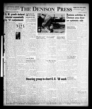 The Denison Press (Denison, Tex.), Vol. 29, No. 28, Ed. 1 Friday, January 3, 1958