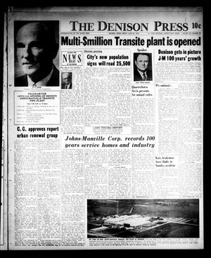 The Denison Press (Denison, Tex.), Vol. 30, No. 52, Ed. 1 Friday, June 20, 1958