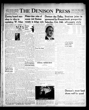 The Denison Press (Denison, Tex.), Vol. 32, No. 15, Ed. 1 Friday, October 16, 1959