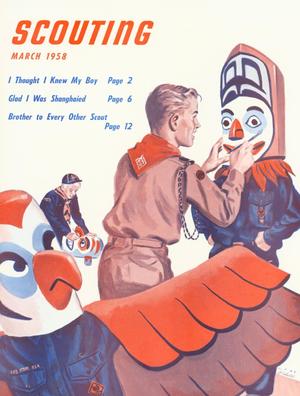 Scouting, Volume 46, Number 3, March 1958