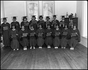 Primary view of object titled 'Our Lady of Guadalupe [graduating class of 1953]'.