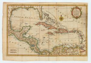 "Map of the Gulf of Mexico, the Islands and Countries adjacent"
