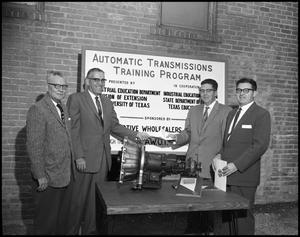 Primary view of object titled '[Automatic Transmission Training Program at Covert Auto Company]'.