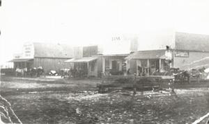 Primary view of object titled 'West Side of Main Street, c. 1908'.