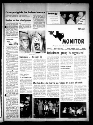 Primary view of object titled 'The Naples Monitor (Naples, Tex.), Vol. 86, No. 6, Ed. 1 Thursday, September 28, 1972'.