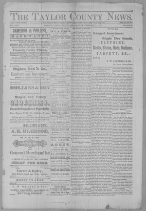 The Taylor County News. (Abilene, Tex.), Vol. 2, No. 47, Ed. 1 Friday, February 4, 1887