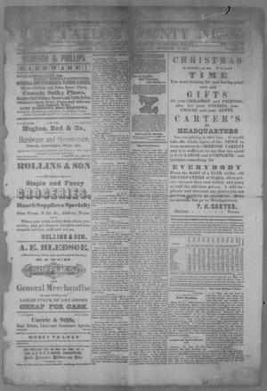 The Taylor County News. (Abilene, Tex.), Vol. 3, No. 42, Ed. 1 Friday, December 30, 1887