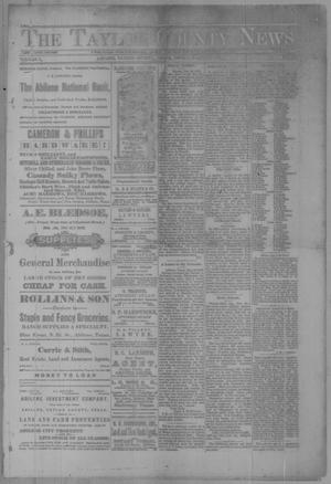 The Taylor County News. (Abilene, Tex.), Vol. 3, No. 51, Ed. 1 Saturday, March 3, 1888