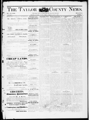 The Taylor County News. (Abilene, Tex.), Vol. 7, No. 19, Ed. 1 Friday, July 3, 1891