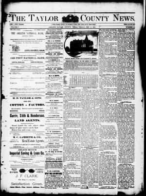 The Taylor County News. (Abilene, Tex.), Vol. 7, No. 41, Ed. 1 Friday, December 4, 1891