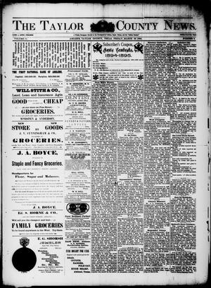 The Taylor County News. (Abilene, Tex.), Vol. 11, No. 5, Ed. 1 Friday, March 22, 1895