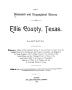 Thumbnail image of item number 3 in: 'Memorial and biographical history of Ellis county, Texas ... Containing a history of this important section of the great state of Texas, from the earliest period of its occupancy to the present time, together with glimpses of its future prospects; with full-page portraits of the presidents of the United States, and also full-page portraits of some of the most eminent men of the county, and biographical mention of many of its pioneers, and also of prominent citizens of to-day ...'.