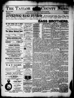 The Taylor County News. (Abilene, Tex.), Vol. 11, No. 27, Ed. 1 Friday, August 23, 1895