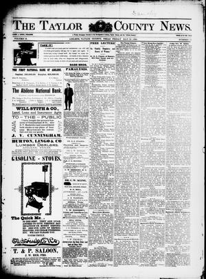 The Taylor County News. (Abilene, Tex.), Vol. 12, No. 15, Ed. 1 Friday, May 29, 1896