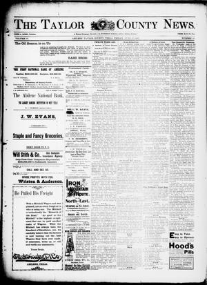 The Taylor County News. (Abilene, Tex.), Vol. 13, No. 20, Ed. 1 Friday, June 25, 1897