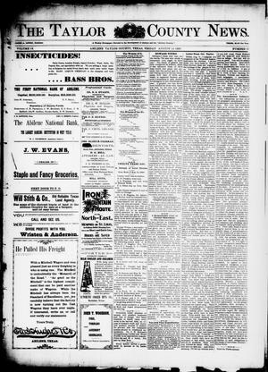 The Taylor County News. (Abilene, Tex.), Vol. 13, No. 27, Ed. 1 Friday, August 13, 1897