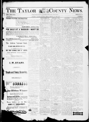 The Taylor County News. (Abilene, Tex.), Vol. 13, No. 51, Ed. 1 Friday, January 28, 1898