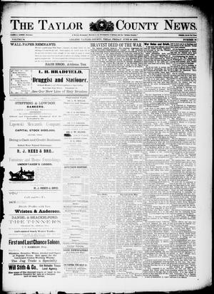 The Taylor County News. (Abilene, Tex.), Vol. 14, No. 18, Ed. 1 Friday, June 10, 1898