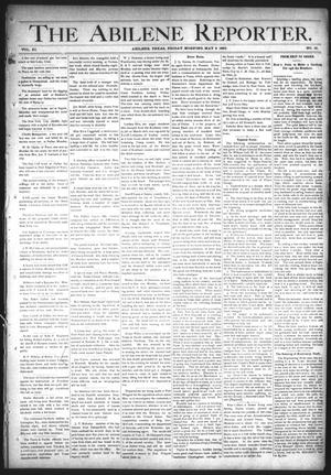 Primary view of object titled 'The Abilene Reporter. (Abilene, Tex.), Vol. 11, No. 19, Ed. 1 Friday, May 6, 1892'.
