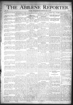 Primary view of object titled 'The Abilene Reporter. (Abilene, Tex.), Vol. 11, No. 21, Ed. 1 Thursday, May 19, 1892'.