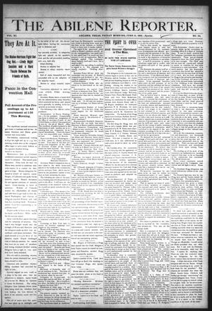 The Abilene Reporter. (Abilene, Tex.), Vol. 11, No. 24, Ed. 1 Friday, June 10, 1892