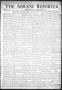 Thumbnail image of item number 1 in: 'The Abilene Reporter. (Abilene, Tex.), Vol. 11, No. 37, Ed. 1 Friday, September 9, 1892'.