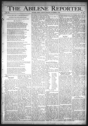 The Abilene Reporter. (Abilene, Tex.), Vol. 11, No. 45, Ed. 1 Friday, November 4, 1892