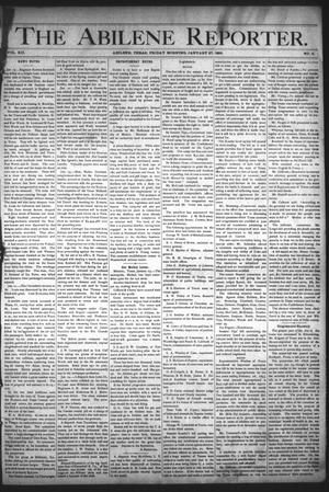 The Abilene Reporter. (Abilene, Tex.), Vol. 12, No. 4, Ed. 1 Friday, January 27, 1893