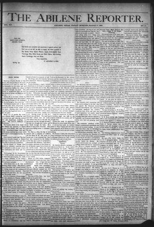 Primary view of object titled 'The Abilene Reporter. (Abilene, Tex.), Vol. 12, No. 11, Ed. 1 Friday, March 17, 1893'.
