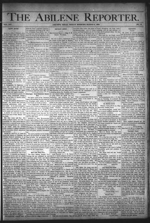 Primary view of object titled 'The Abilene Reporter. (Abilene, Tex.), Vol. 12, No. 13, Ed. 1 Friday, March 31, 1893'.