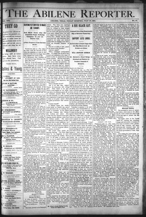 The Abilene Reporter. (Abilene, Tex.), Vol. 13, No. 30, Ed. 1 Friday, July 27, 1894