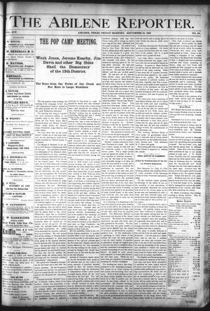 The Abilene Reporter. (Abilene, Tex.), Vol. 14, No. 40, Ed. 1 Friday, September 13, 1895