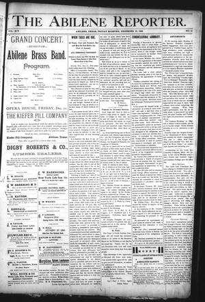 The Abilene Reporter. (Abilene, Tex.), Vol. 14, No. 51, Ed. 1 Friday, December 13, 1895