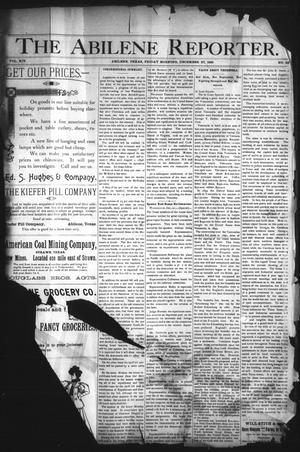 The Abilene Reporter. (Abilene, Tex.), Vol. 14, No. 52, Ed. 1 Friday, December 27, 1895
