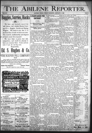 The Abilene Reporter. (Abilene, Tex.), Vol. 15, No. 3, Ed. 1 Friday, January 17, 1896