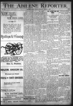 The Abilene Reporter. (Abilene, Tex.), Vol. 15, No. 11, Ed. 1 Friday, March 13, 1896